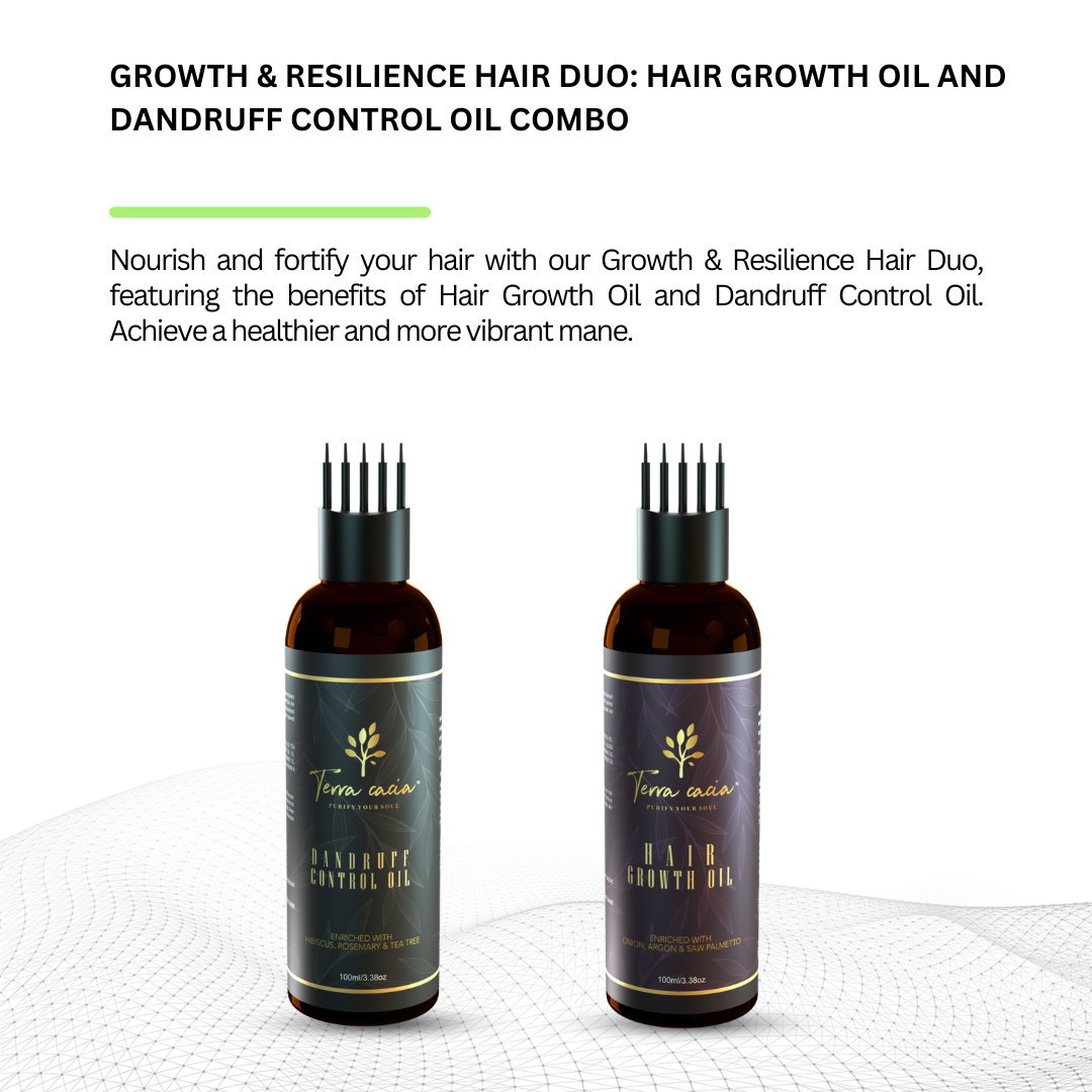 hair growth oil & dendruff control oil - Terra cacia