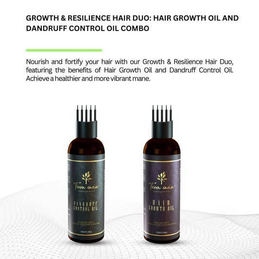 hair growth oil & dendruff control oil - Terra cacia