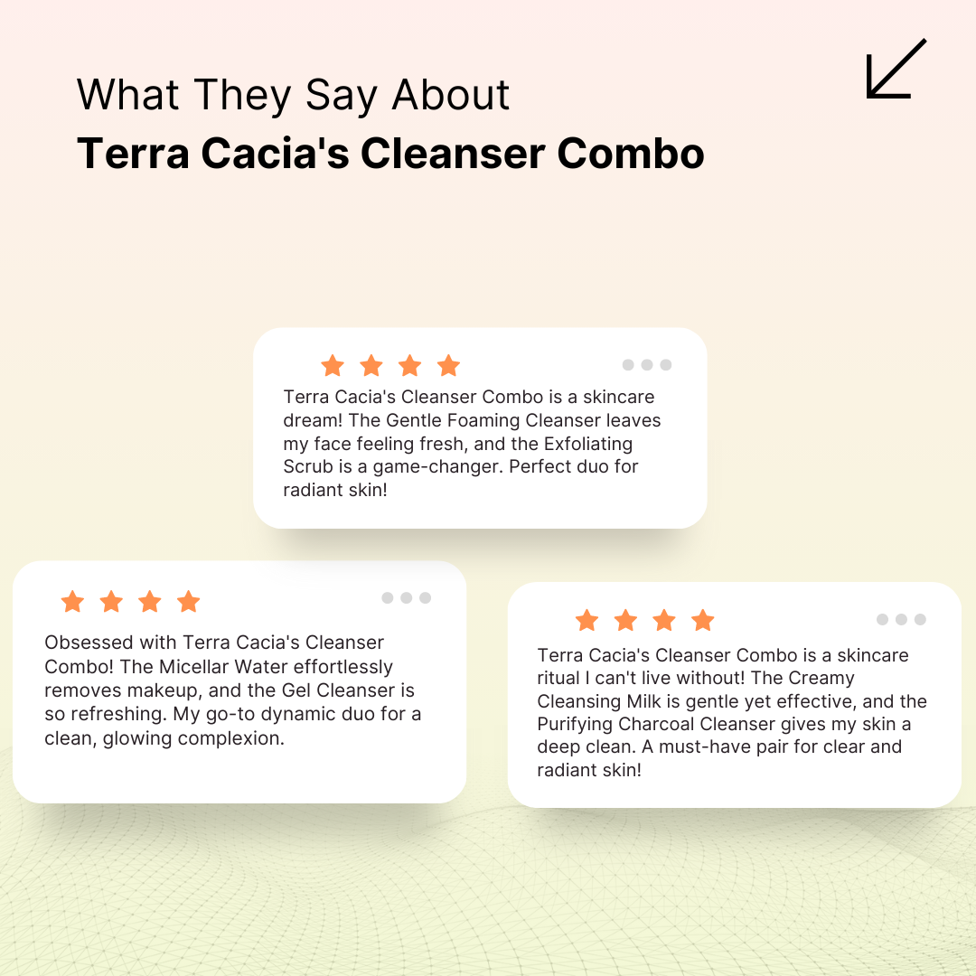 Terra Cacia's Cleanser Combo
