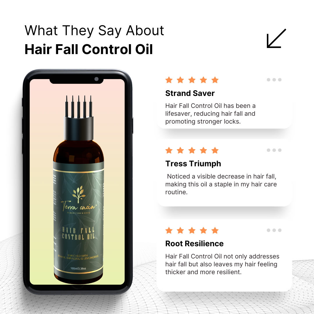 Hair Fall control oil - Terra Cacia