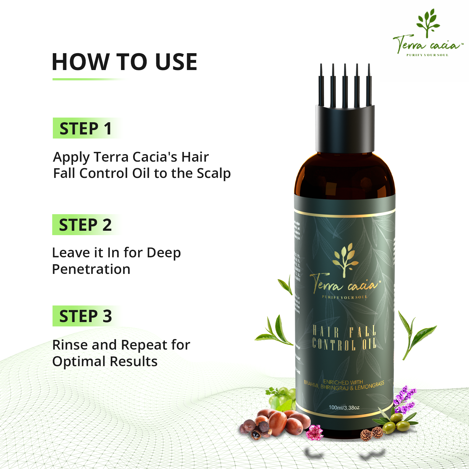 Hair Fall control oil - Terra Cacia