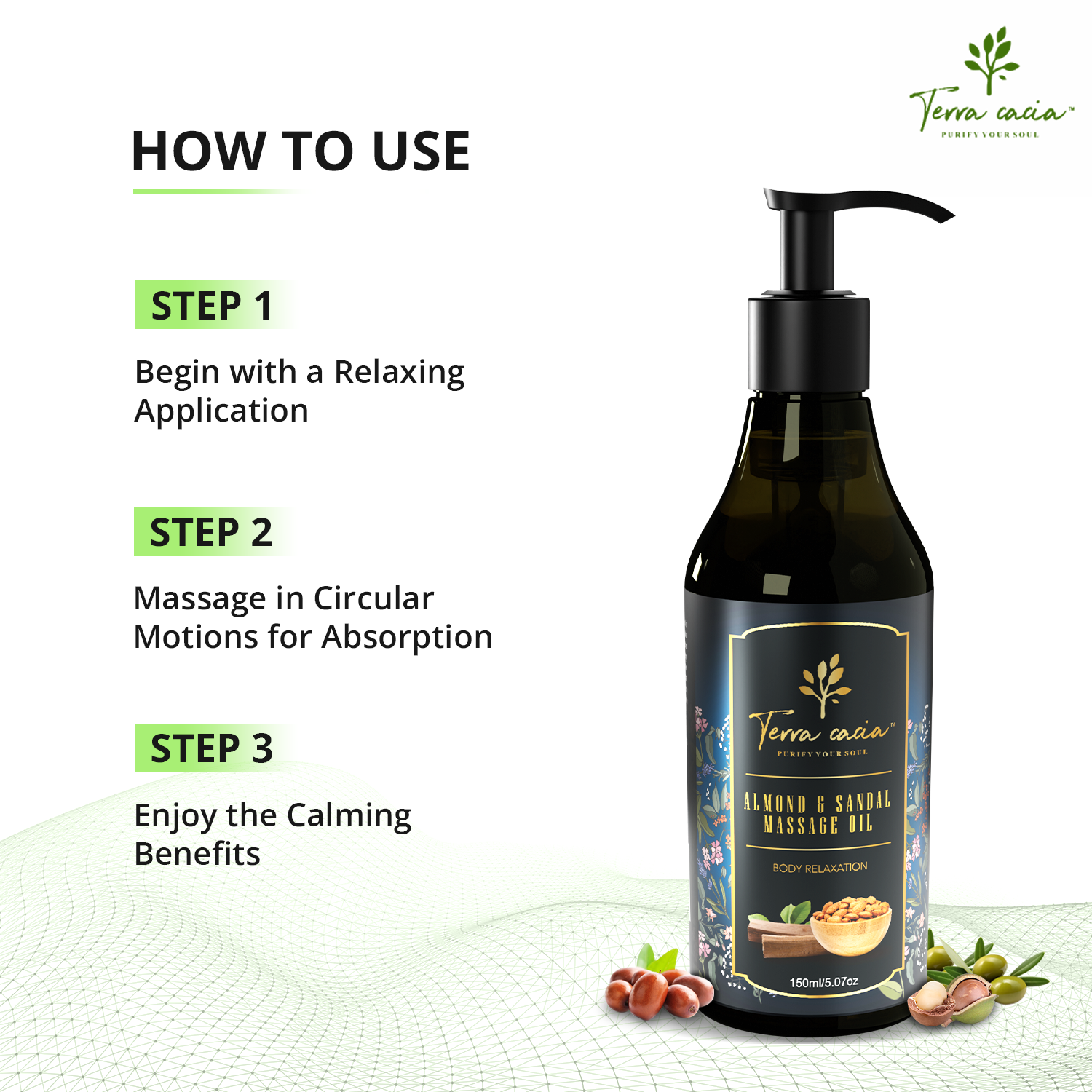 Almond_Sandal_massage_oil - Terra Cacia